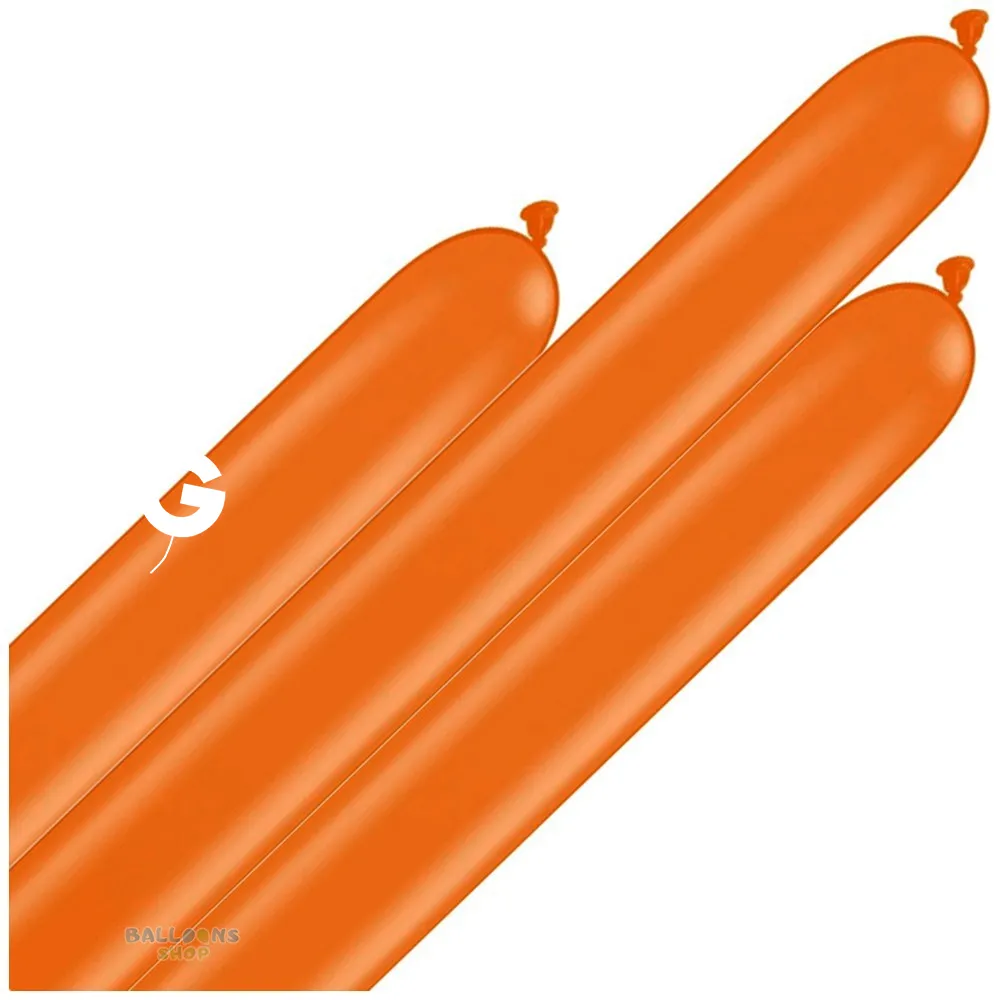 Baloane modelaj standard 152 x 5 cm Portocaliu Q260.04