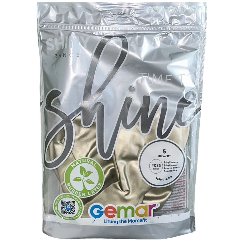 Baloane Latex Jumbo 80cm Shiny Prosecco GB30.85