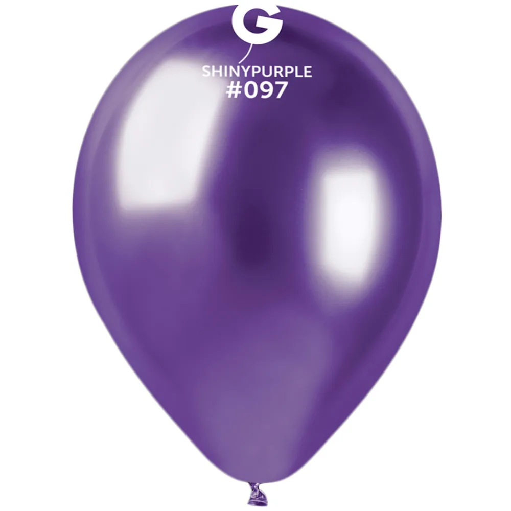 Baloane Latex 33cm Shiny Mov GB120.97