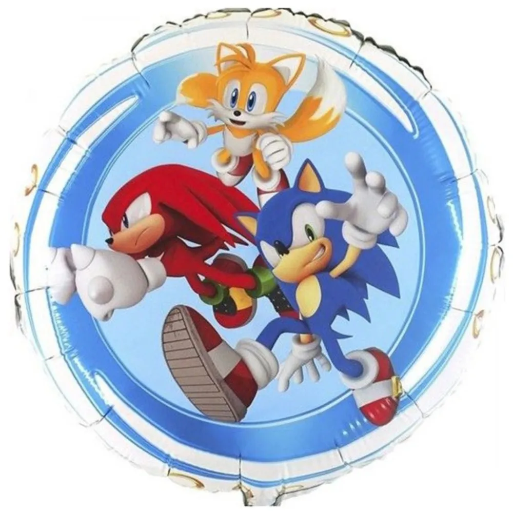 Balon Folie Sonic 46cm Grabo