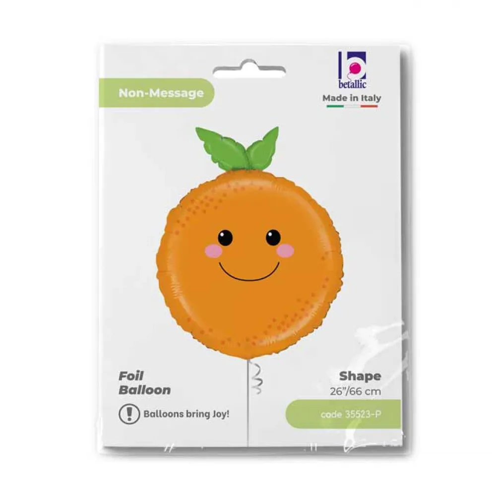 Balon Folie Figurina Portocala 66 cm Grabo