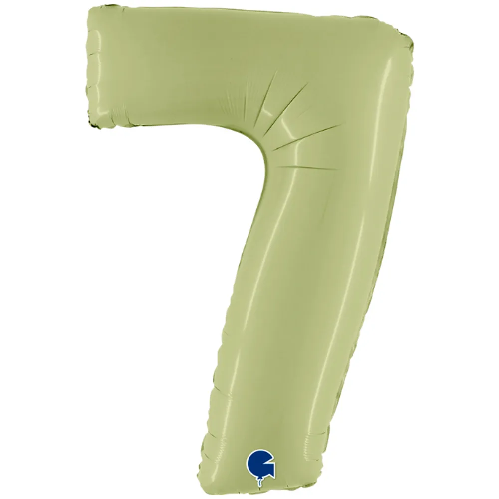 Balon Folie CIFRA 7 Olive 102 cm Grabo