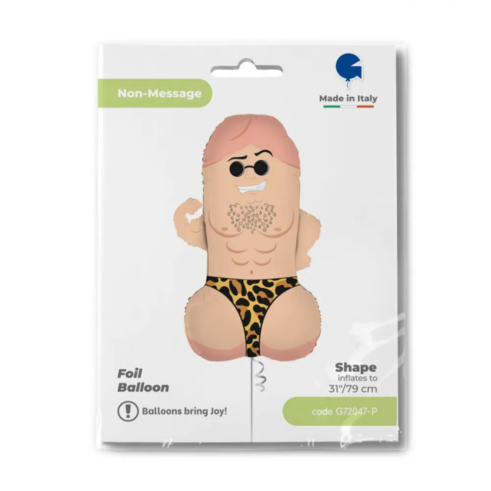 Balon Folie Figurina Mr. D 79cm Grabo