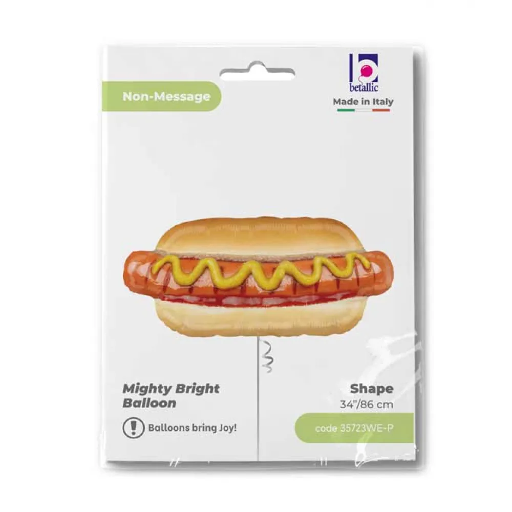 Balon Folie Figurina Hot Dog 86 cm Grabo