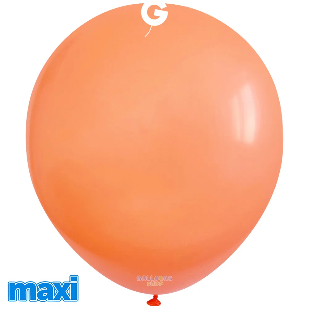 SET 250 Baloane latex 33cm Macaron Peach MAXI G120.60