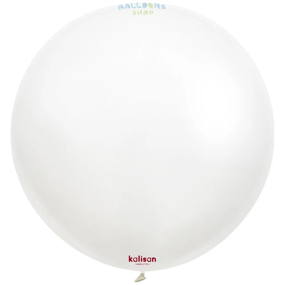 Balon Jumbo Latex 90cm Opac Snow White 7050