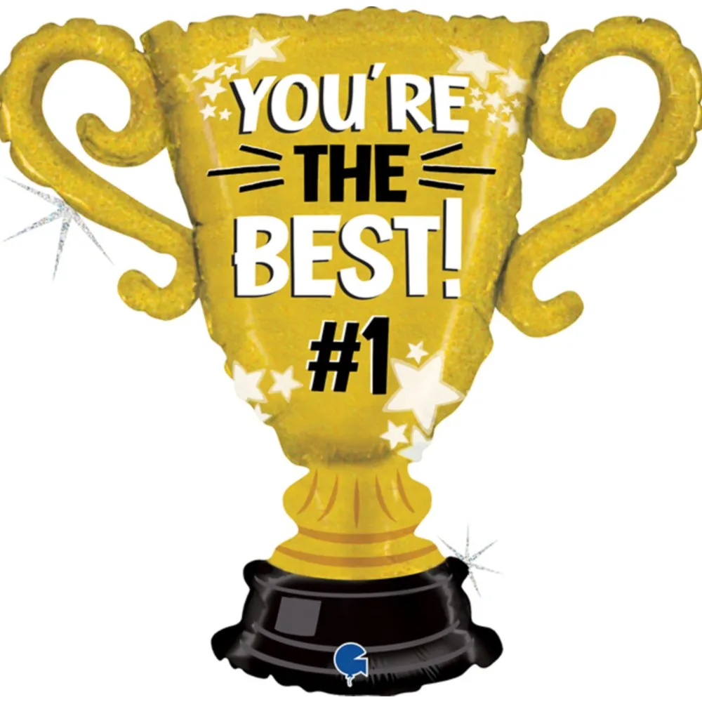 Balon Folie Figurina Cupa You're the Best 71cm Grabo