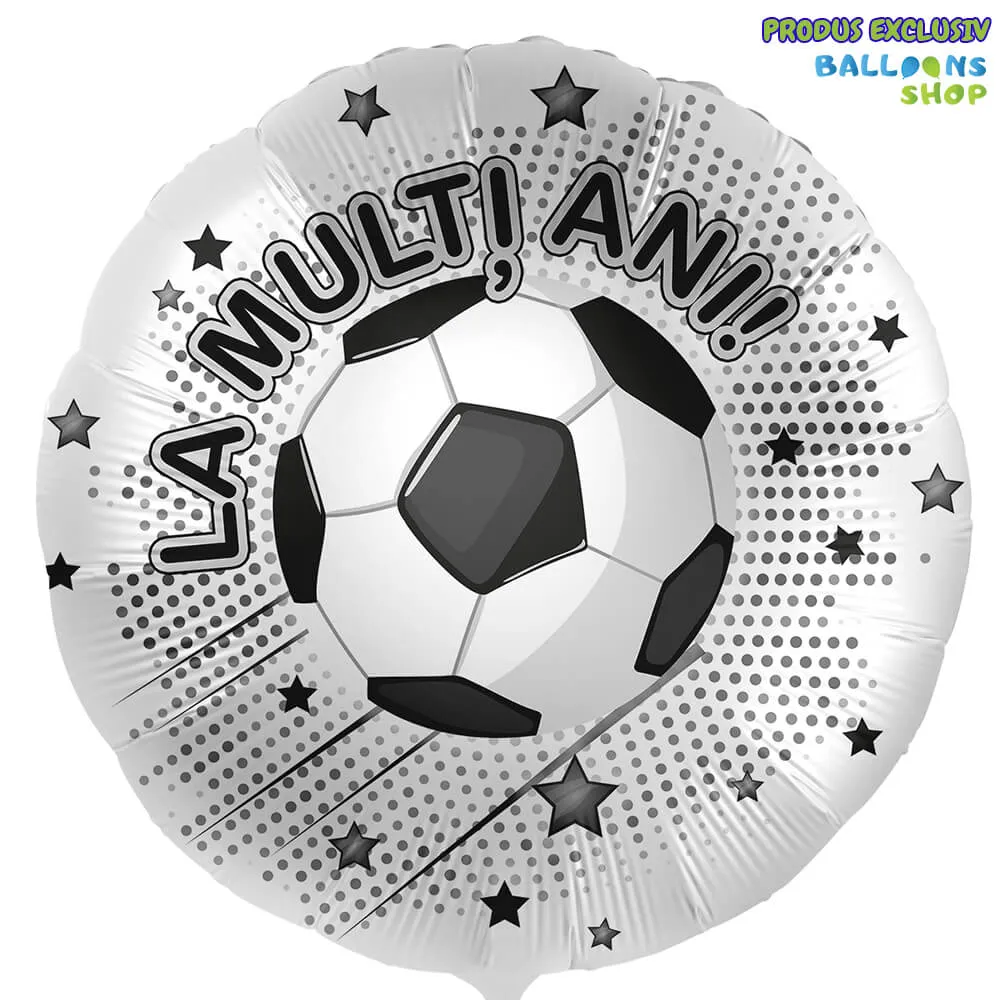 Balon Folie La multi ani! Fotbal 43cm