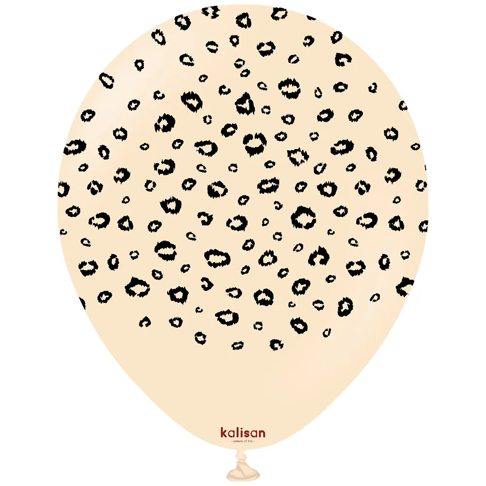 SET 25 Baloane latex 30cm Print Safari Mix 5 Modele