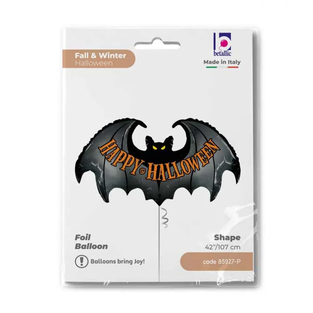 Balon Folie Figurina Liliac Happy Halloween 99cm Grabo