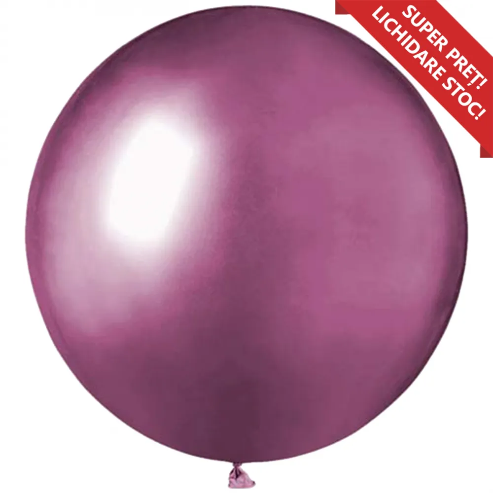 Balon Latex Jumbo Mirror 16inch (40cm) Pink