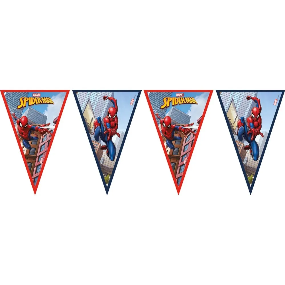 Banner Petrecere Stegulete Marvel Spiderman Crime Fighter