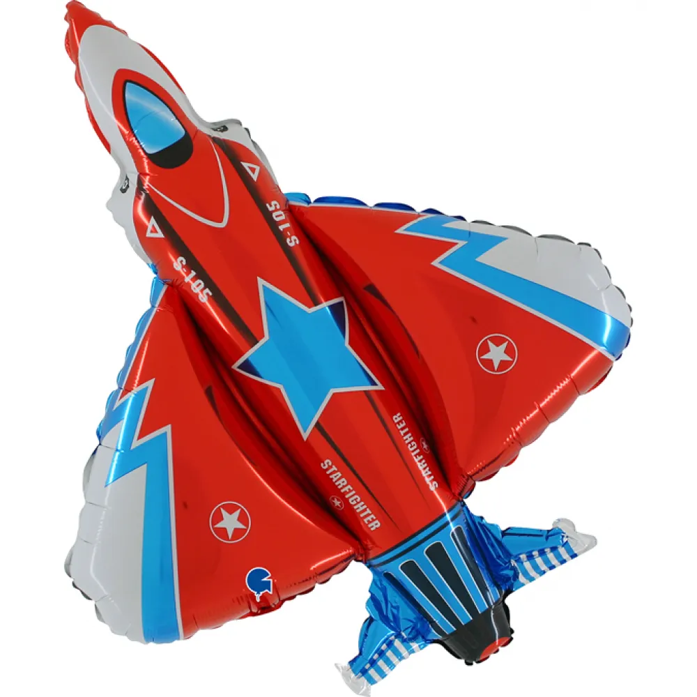 Balon Folie Figurina Avion de Lupta 71cm Grabo