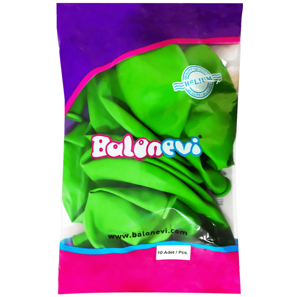 Balon Latex Jumbo 60cm Standard Verde Deschis -13