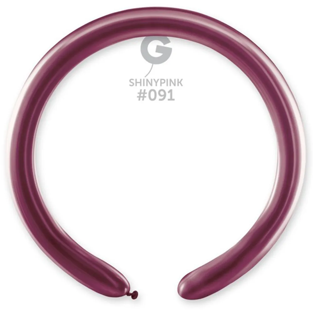 Baloane Latex Modelaj 5/152cm Shiny Roz DB4.Q260.91