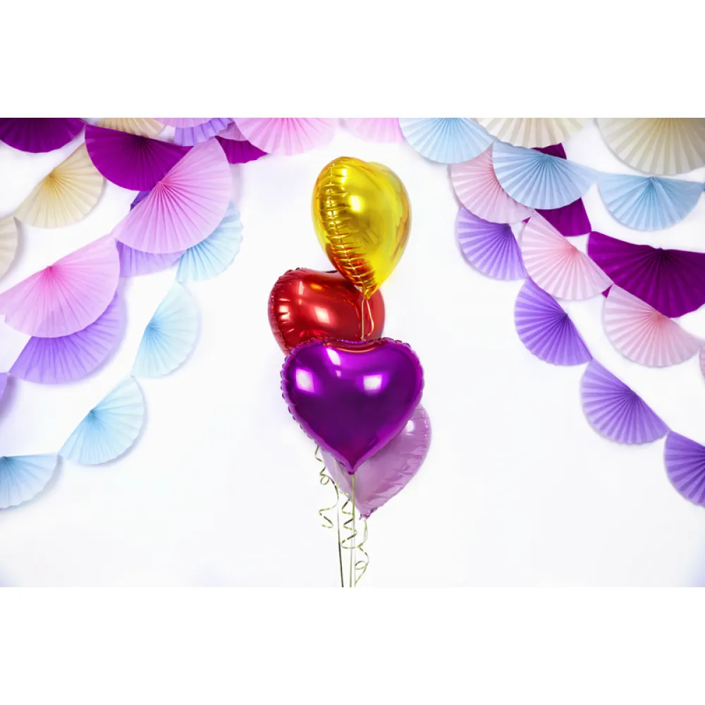 Balon folie Inima Aurie 45cm PDC1055