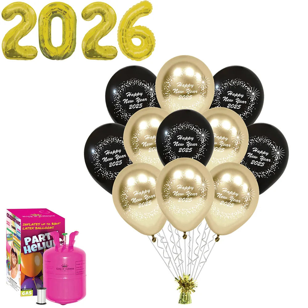 Pachet Baloane Revelion + Butelie mica