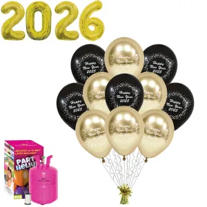 Pachet Baloane Revelion + Butelie mica