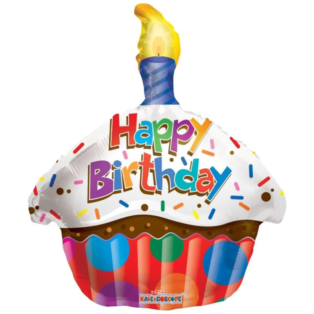 Balon folie Figurina Happy Birthday Briosa 19471