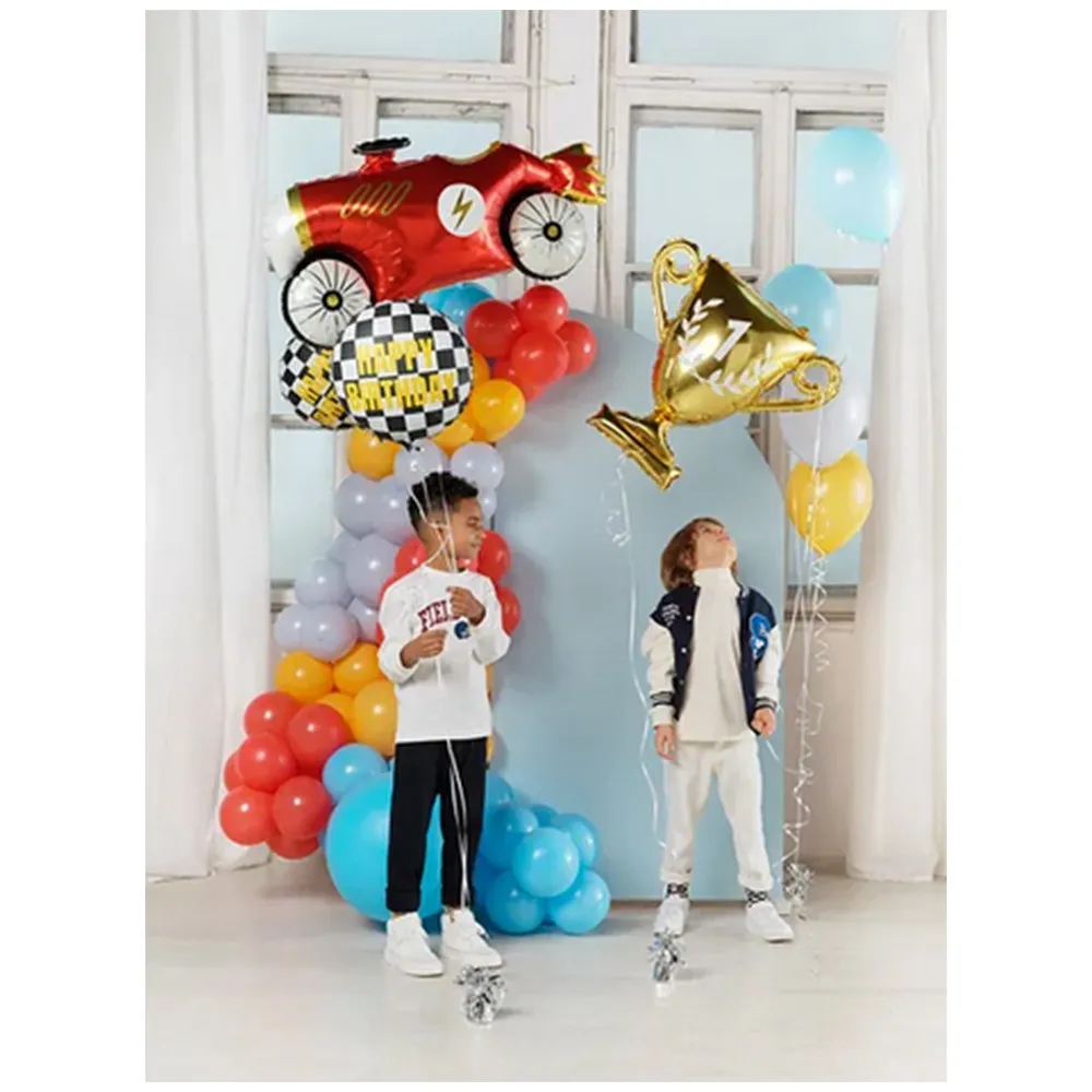 Balon Folie Happy Birthday Curse Masini 45cm