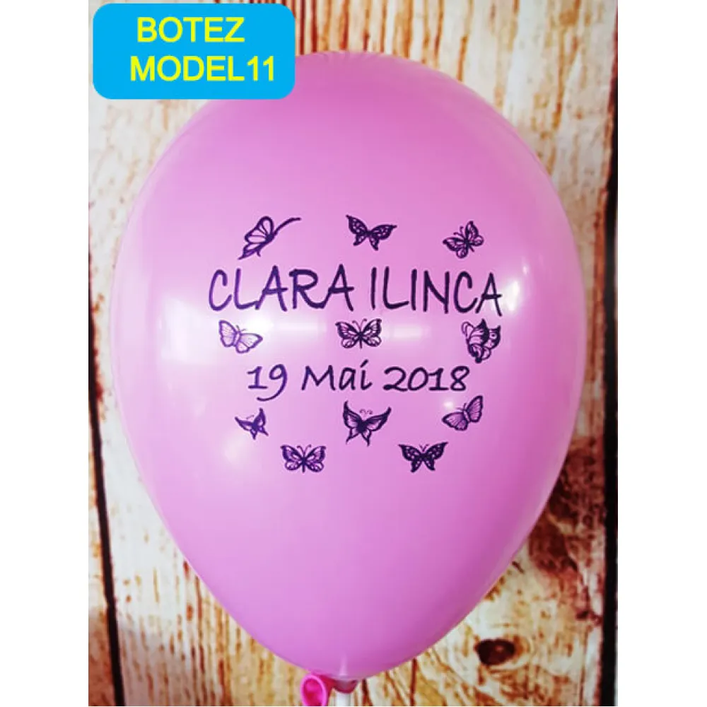 Baloane personalizate botez-BM11