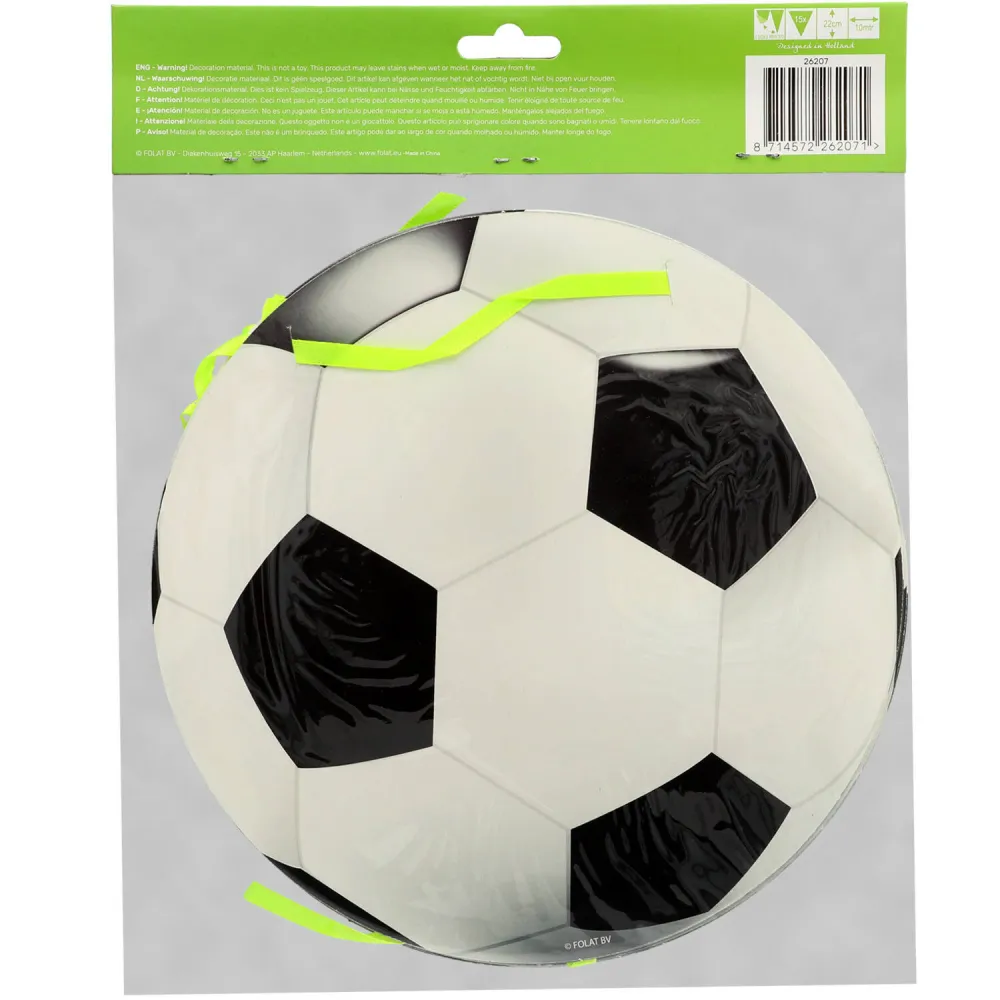 Banner Petrecere Mingi de Fotbal 100cm