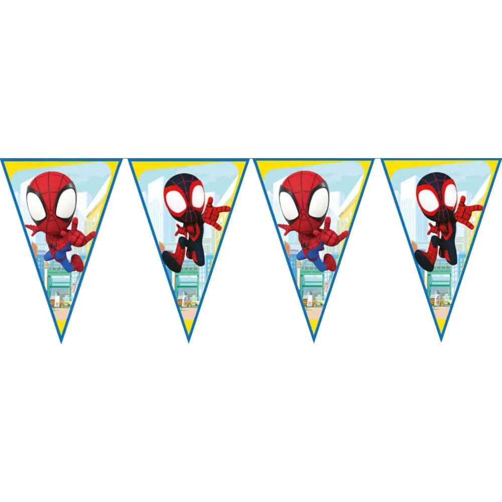 Banner Petrecere Stegulete Marvel Spidey