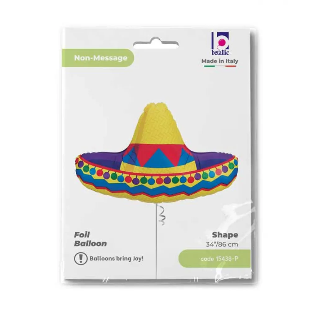Balon Folie Figurina Sombrero 86 cm Grabo