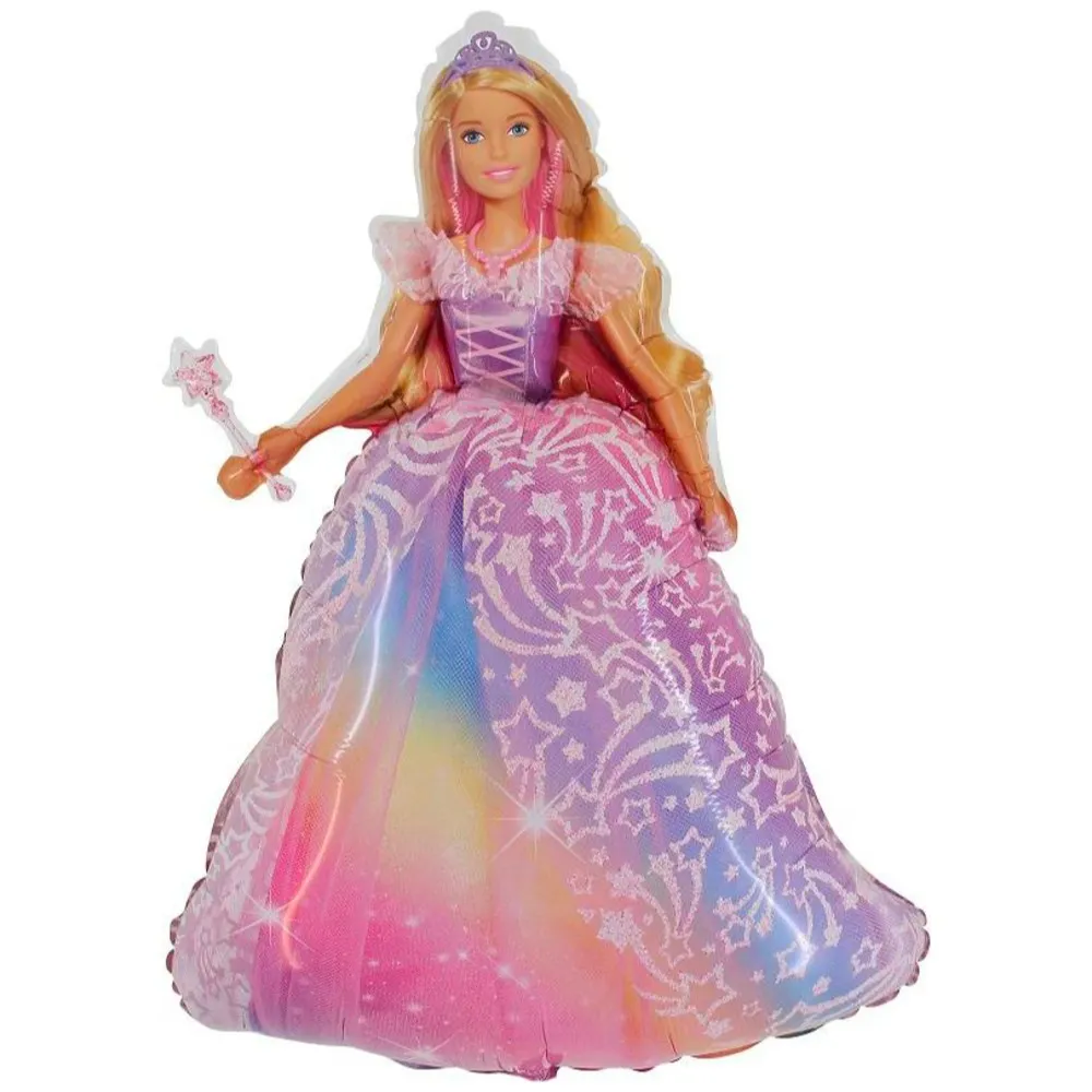 Balon Folie Figurina Barbie 56 x 78cm Grabo