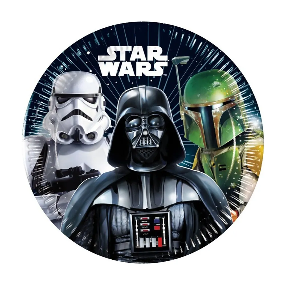 Set 8 Farfurii Petrecere 20cm Star Wars Galaxy