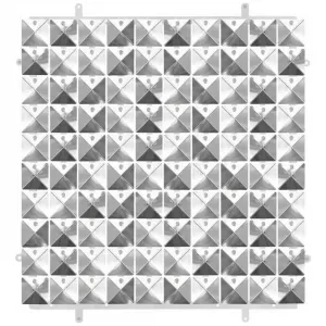 Panou Paiete 3D Argintii 30x30cm