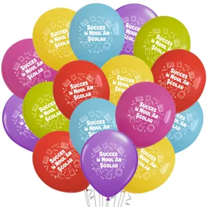 Set 30 Baloane personalizate Succes in noul an scolar! BLS202545