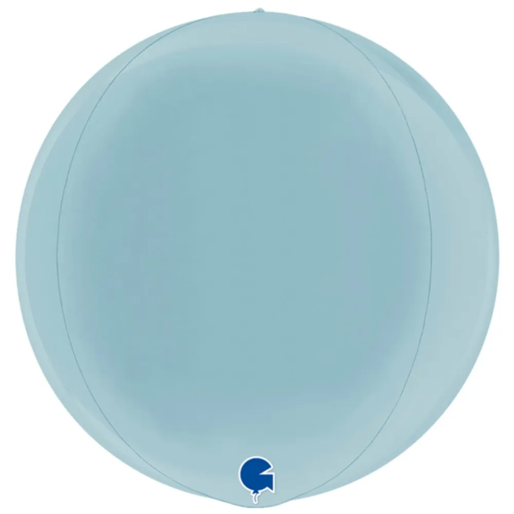 Balon Folie Sfera 4D Bleu 38 cm Grabo