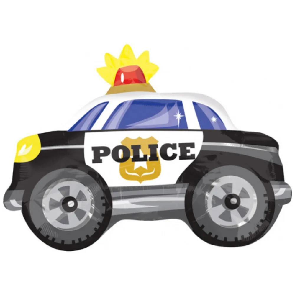 Balon Folie Figurina Masina de Politie 60x45cm 3367301