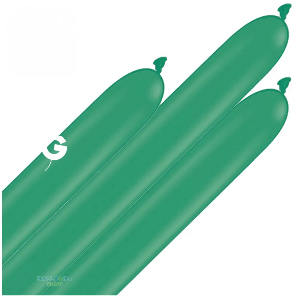 Baloane Latex Modelaj 8/152cm Standard Verde Inchis D6.Q360.13