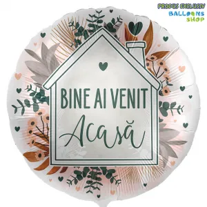 Balon Folie Bine ai venit acasa! 43cm
