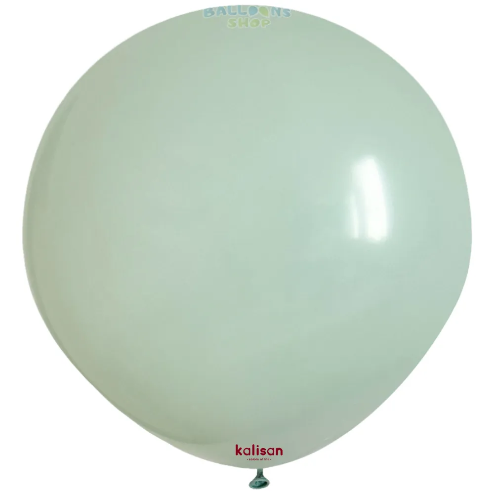 Balon Jumbo Latex 45cm Winter Green Retro 8007