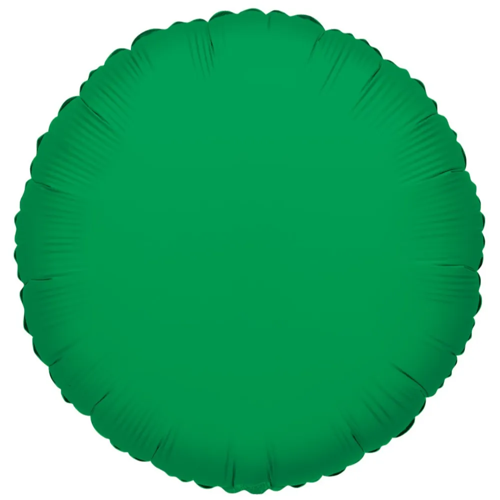 Balon folie 45 cm rotund verde 34052