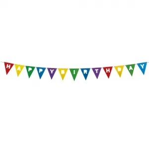Banner Reutilizabil Petrecere Happy Birthday