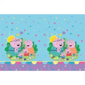 Fata de masa petrecere 120x180cm Peppa Pig Made with Love