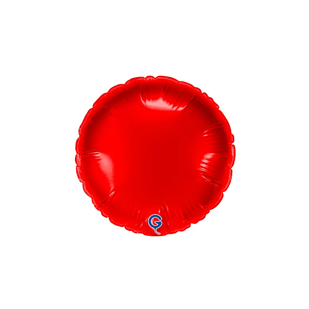 Balon Folie Rotund Rosu 10 cm Grabo