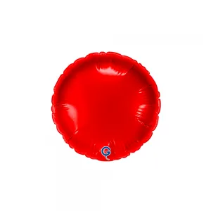Balon Folie Rotund Rosu 10 cm Grabo