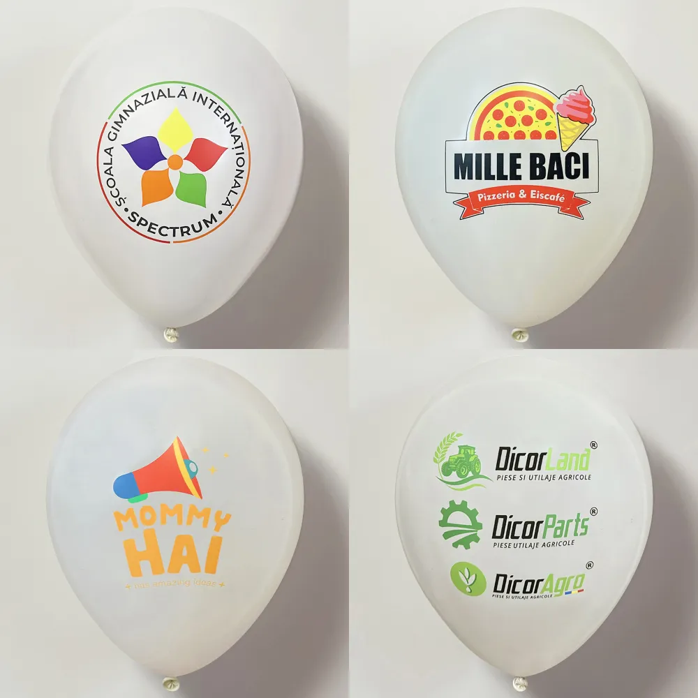 Grafica 6 culori Personalizare Baloane Latex 30-33cm