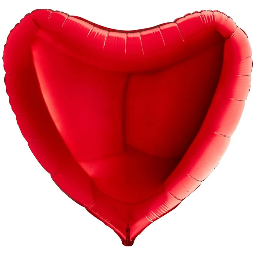 Balon Folie Jumbo Inima Rosie 91 cm Grabo