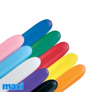 SET 500 Baloane Latex Modelaj 5/152cm Standard Multicolor MAXI D4.Q260.80