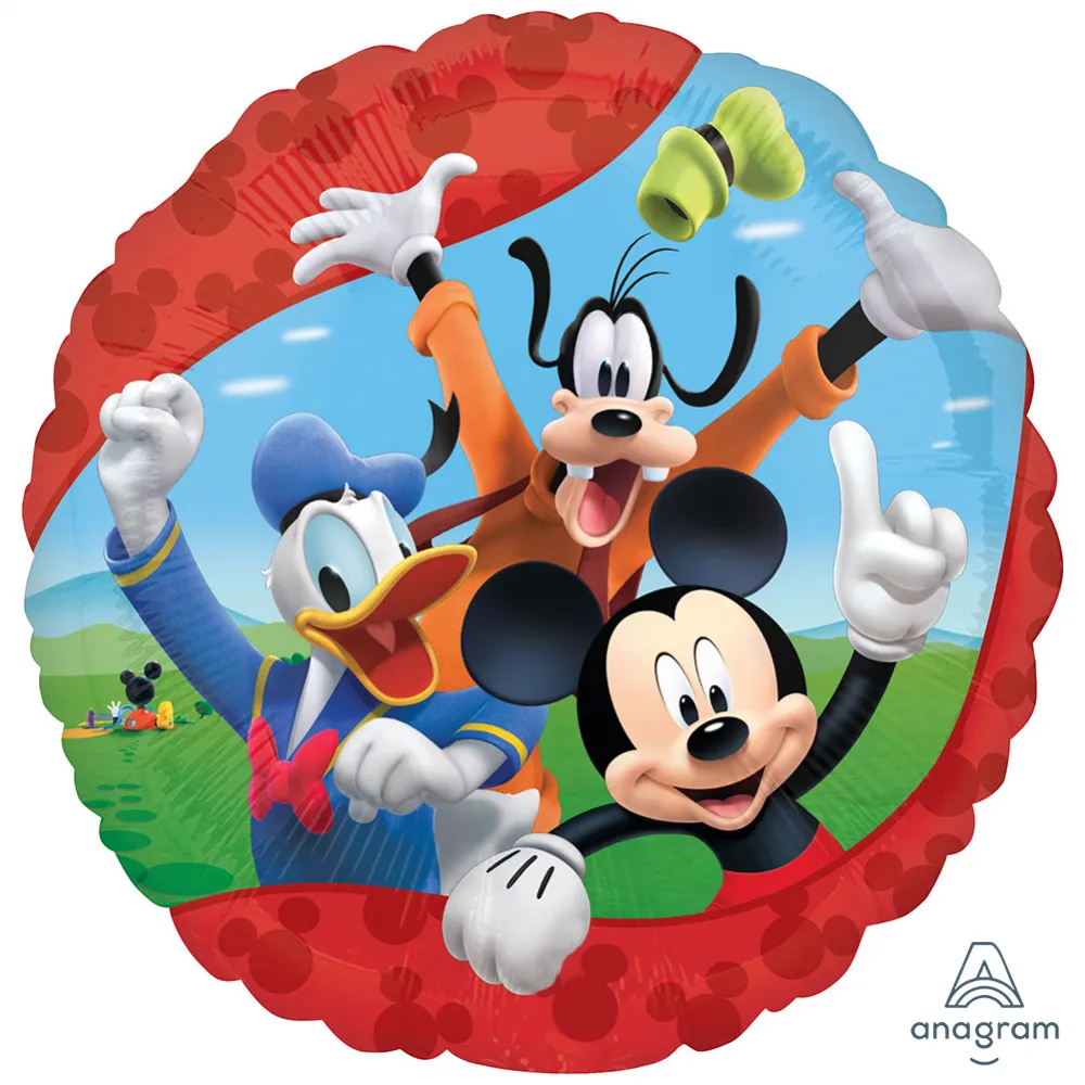 Balon Folie Rotund Mickey Mouse Clubhouse 45cm ANAGRAM 48436