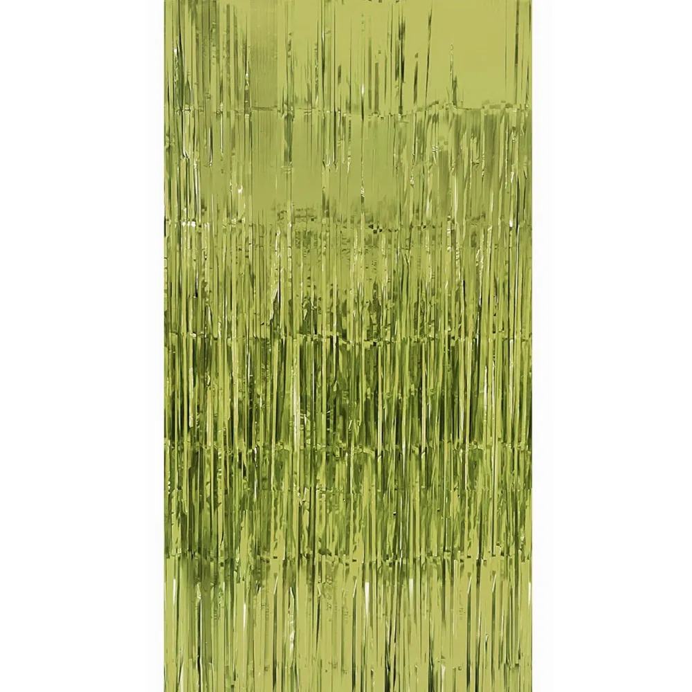 Perdea din folie metalizata Verde deschis 100x200cm FC013