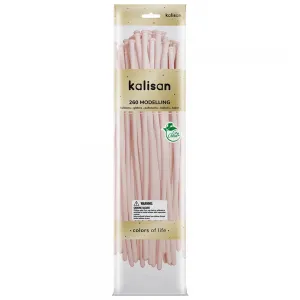 SET 50 Baloane Latex Modelaj Macaron Pale Pink Nozzle Up 260M 3010