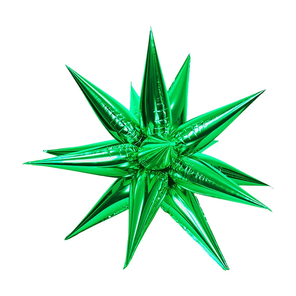 Balon Folie Stea Magica Verde 66cm