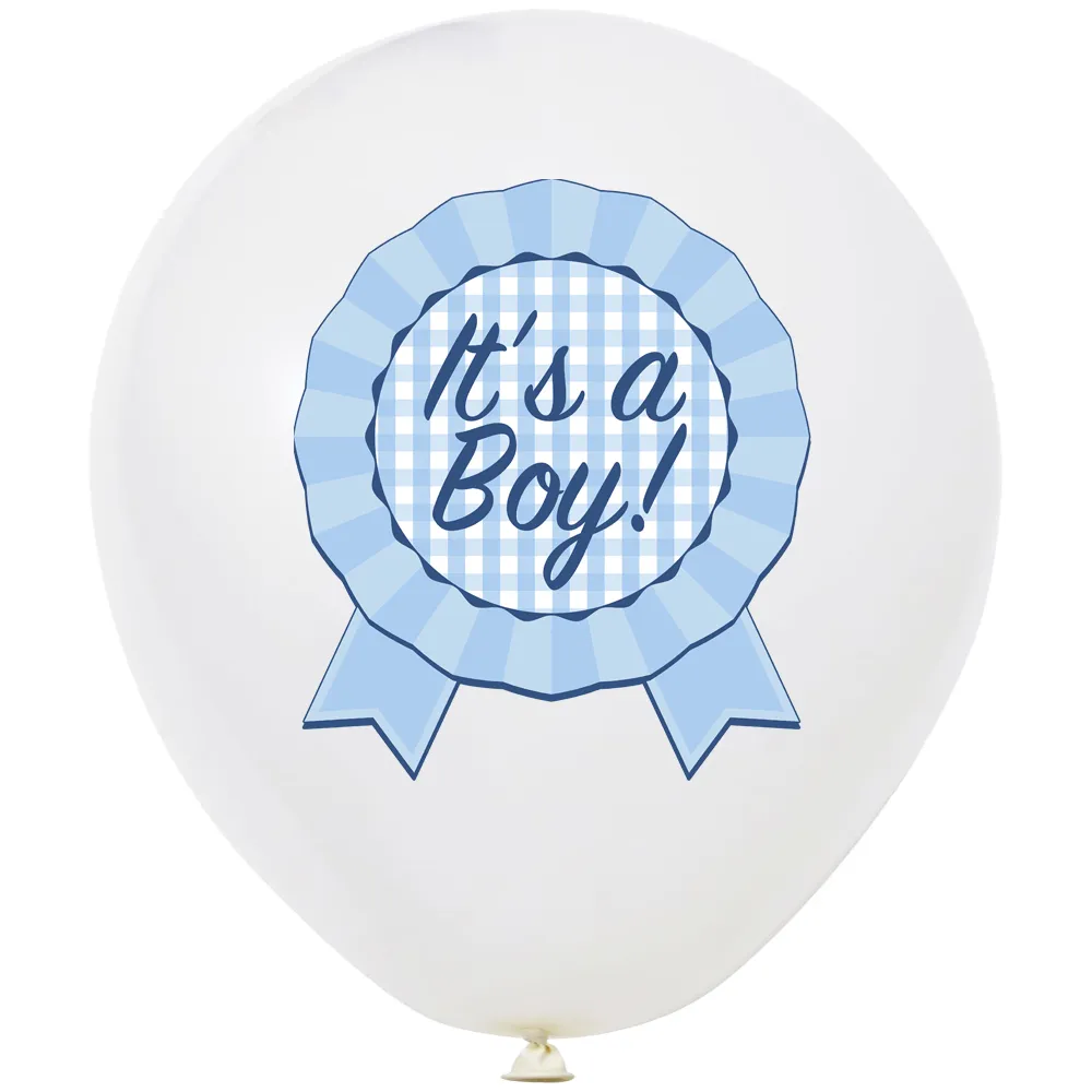 Set 12 Baloane Latex 30cm print It's a Boy